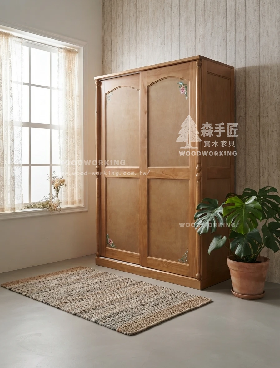 維納斯-二桶衣櫃(木色系列)