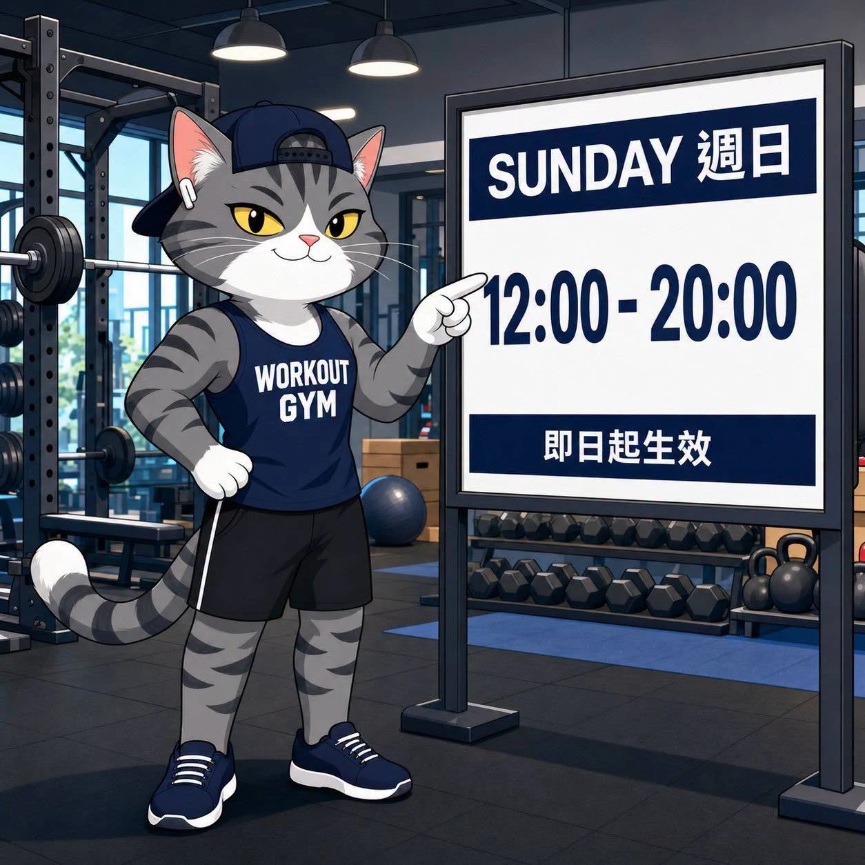 週日營業時間調整公告