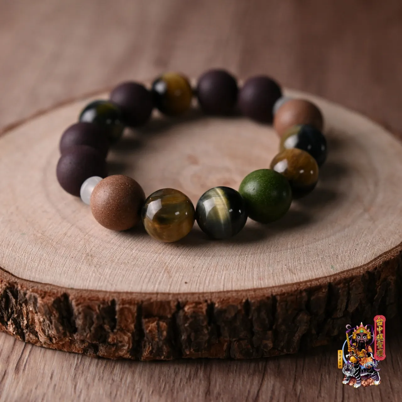 貴人助運．合香珠手串(男款)開光法會