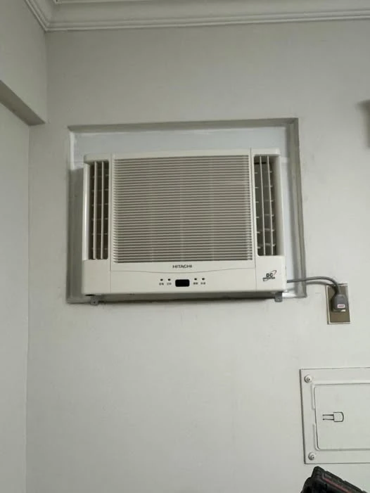 日立一級變頻窗型冷氣安裝