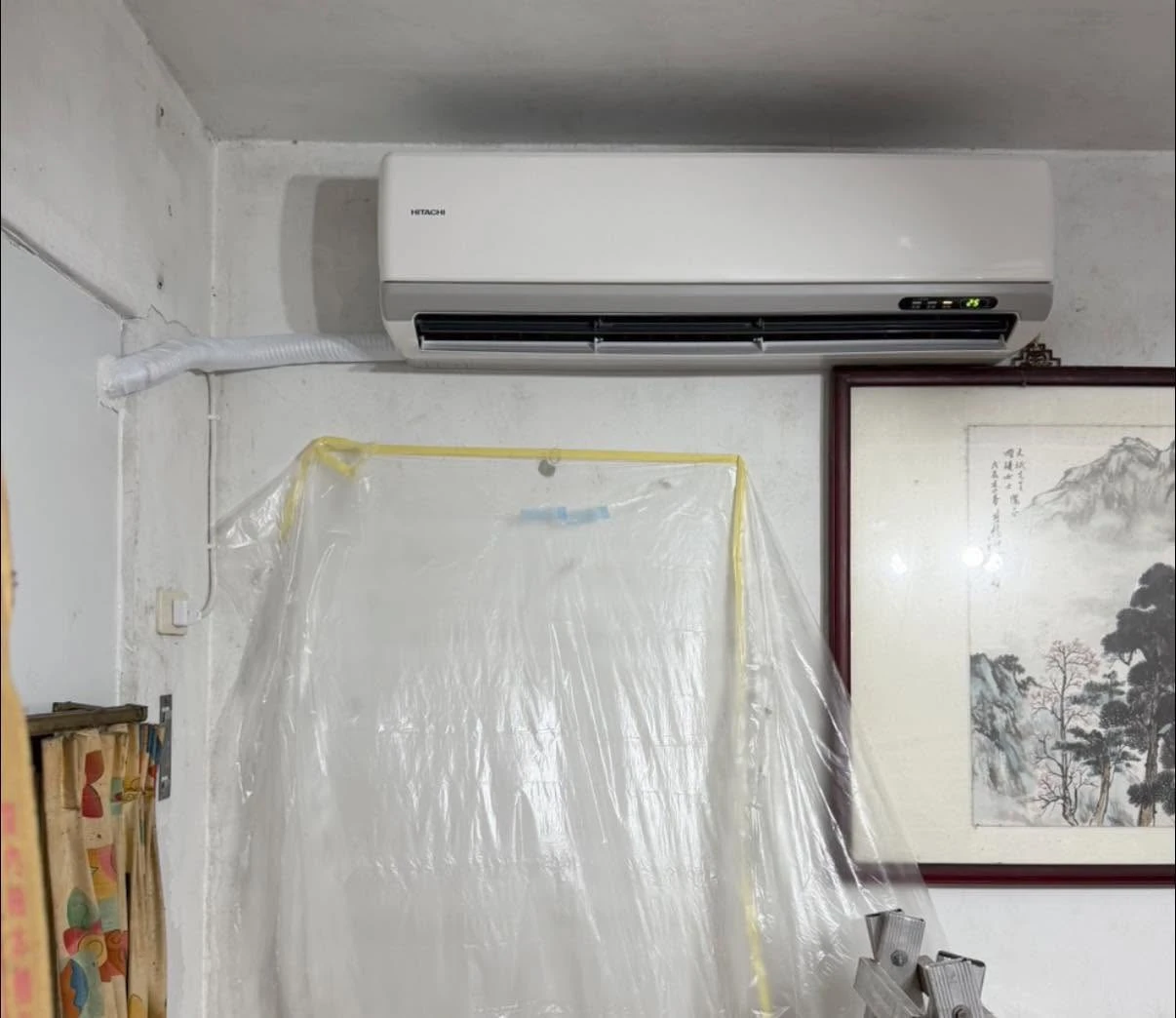 日立一級變頻壁掛冷氣安裝