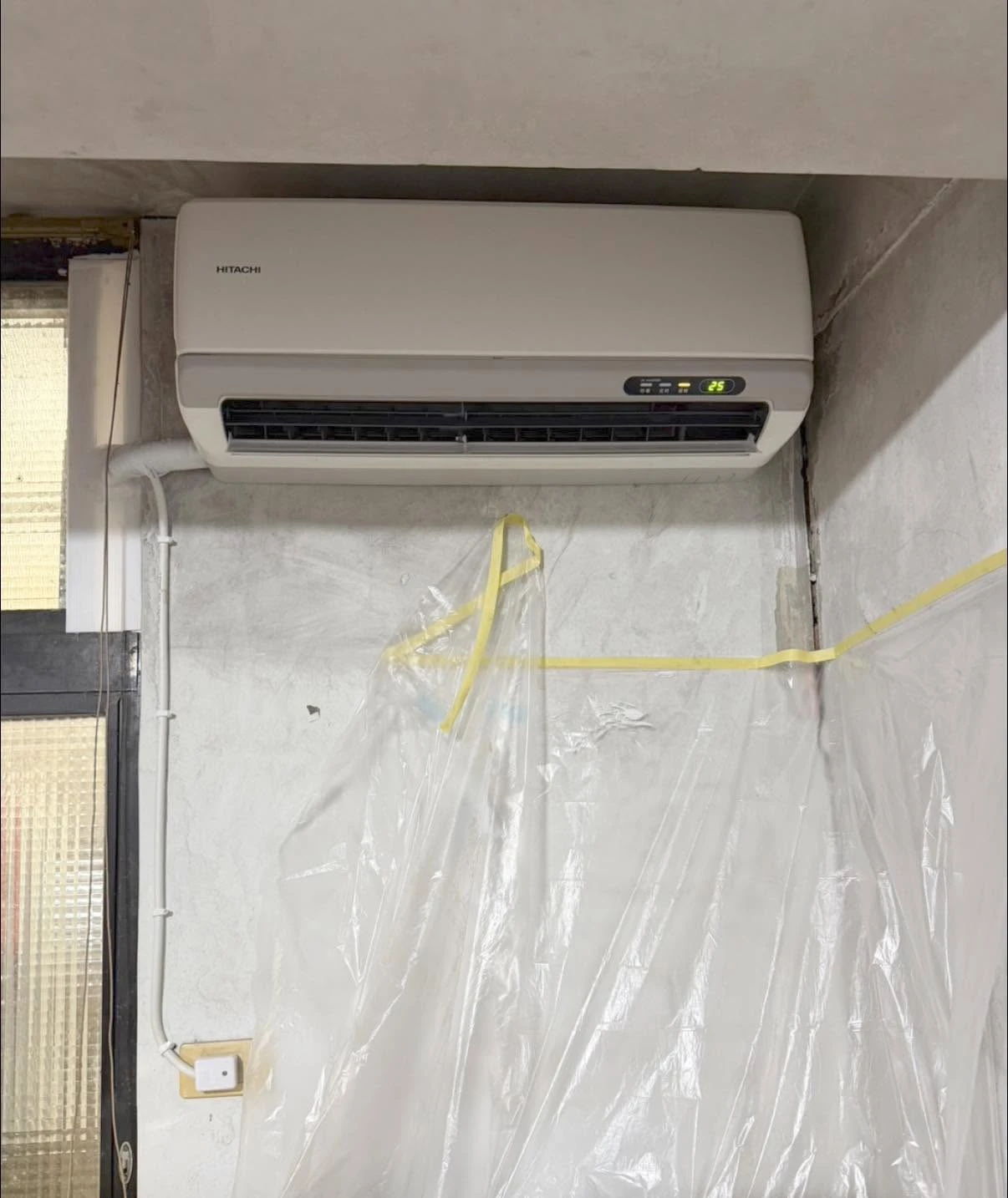 日立一級變頻壁掛冷氣安裝