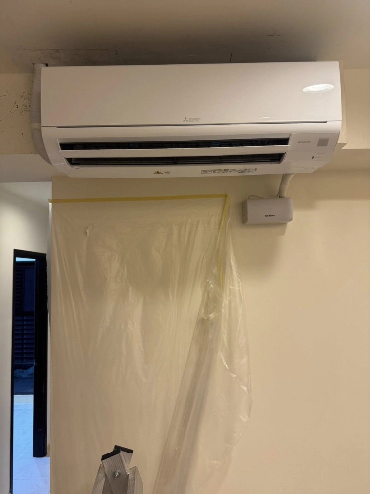三菱一級變頻壁掛冷氣一對二安裝