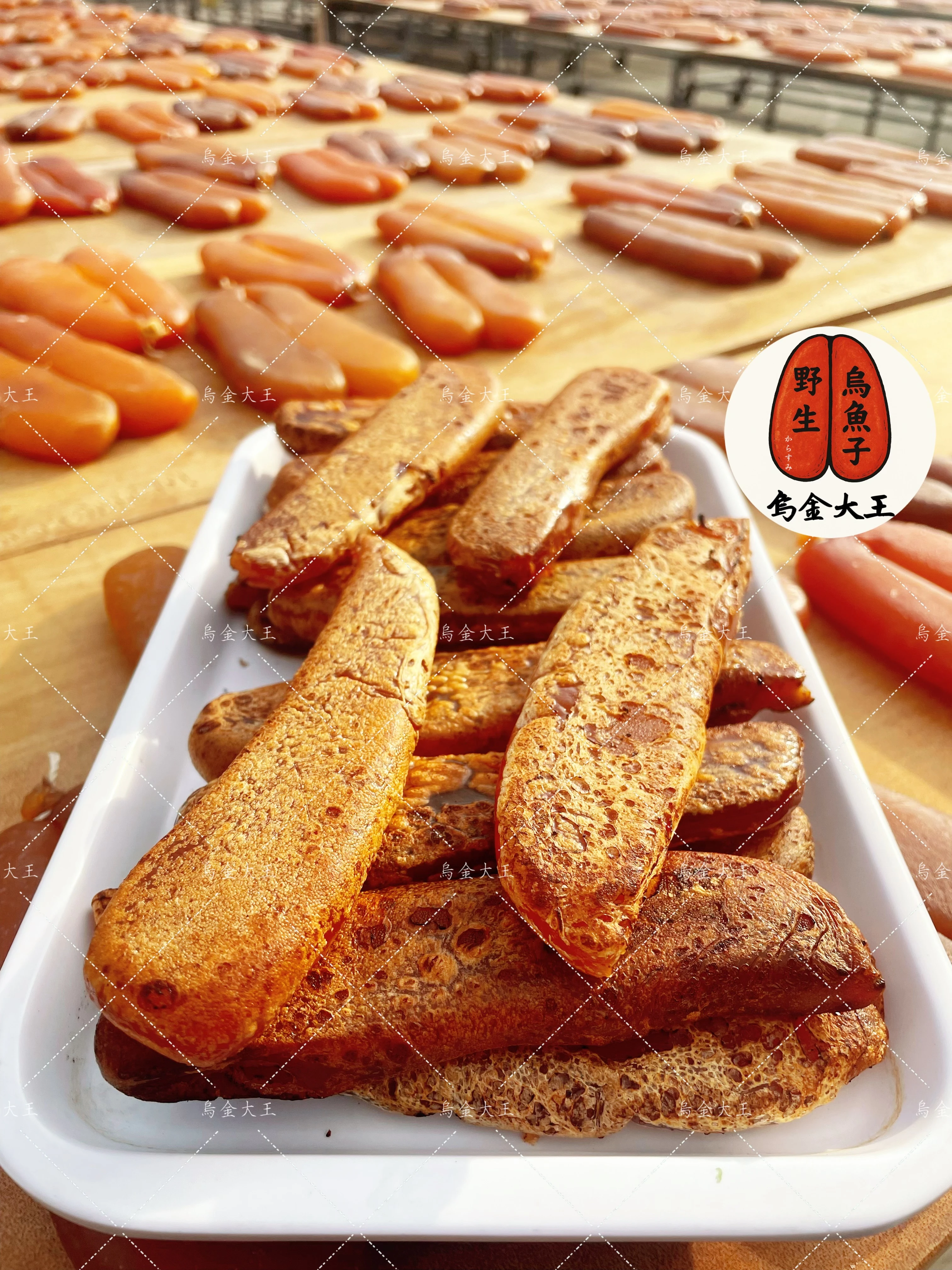 烤熟烏魚子條（小條）30-45克