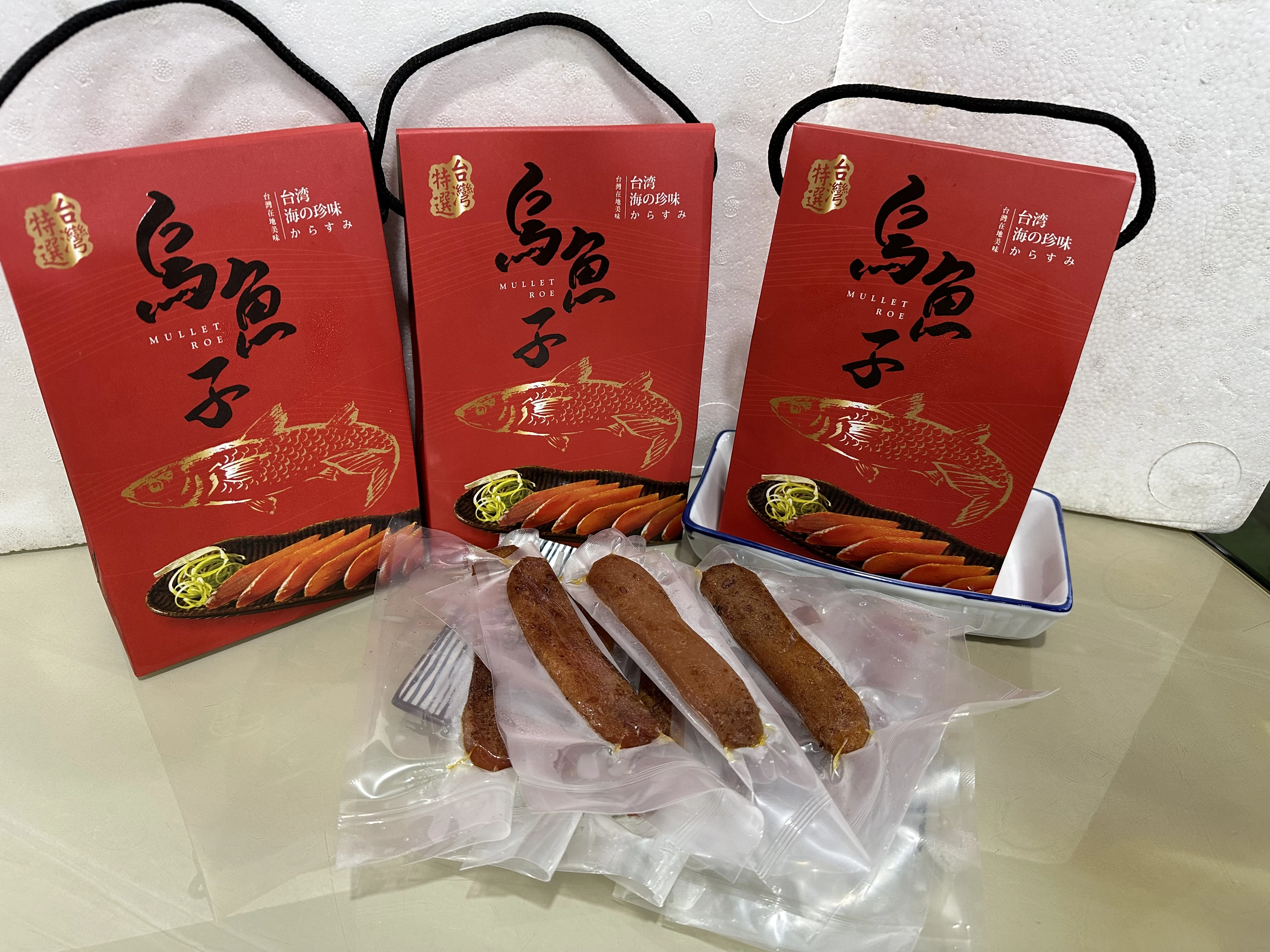 烤熟烏魚子條（小條）30-45克