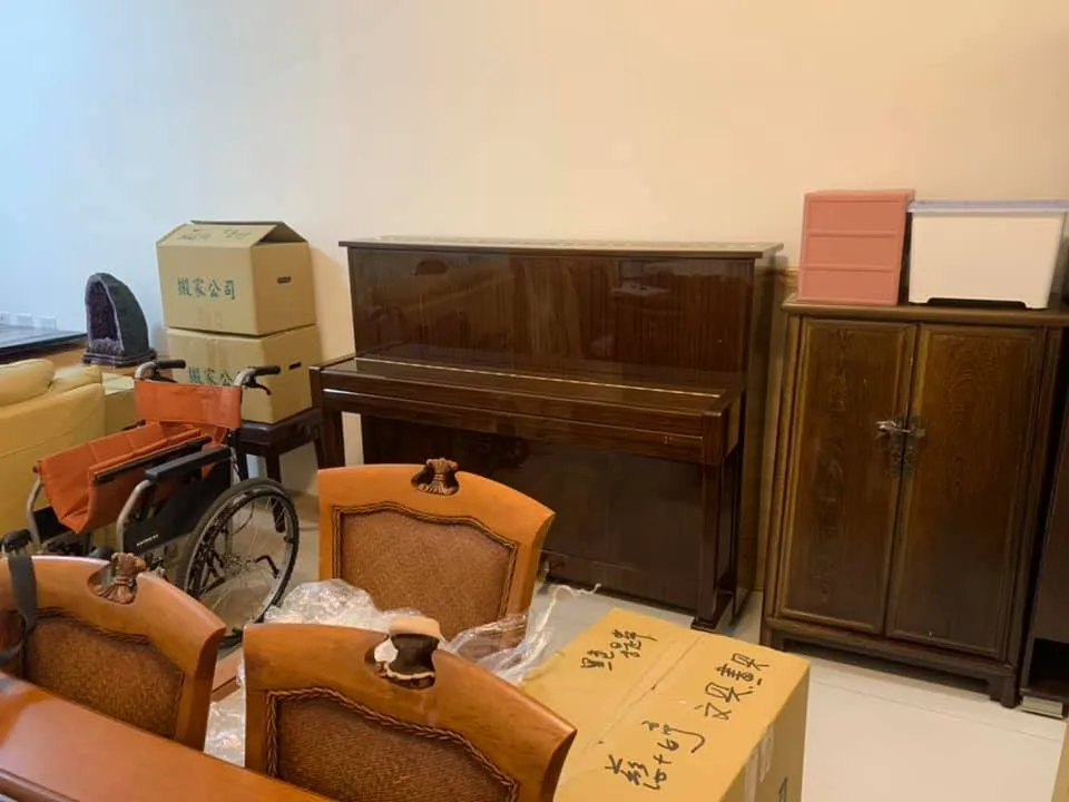 溫心搬家❤️ 家具及家電有專門的包材進行保護