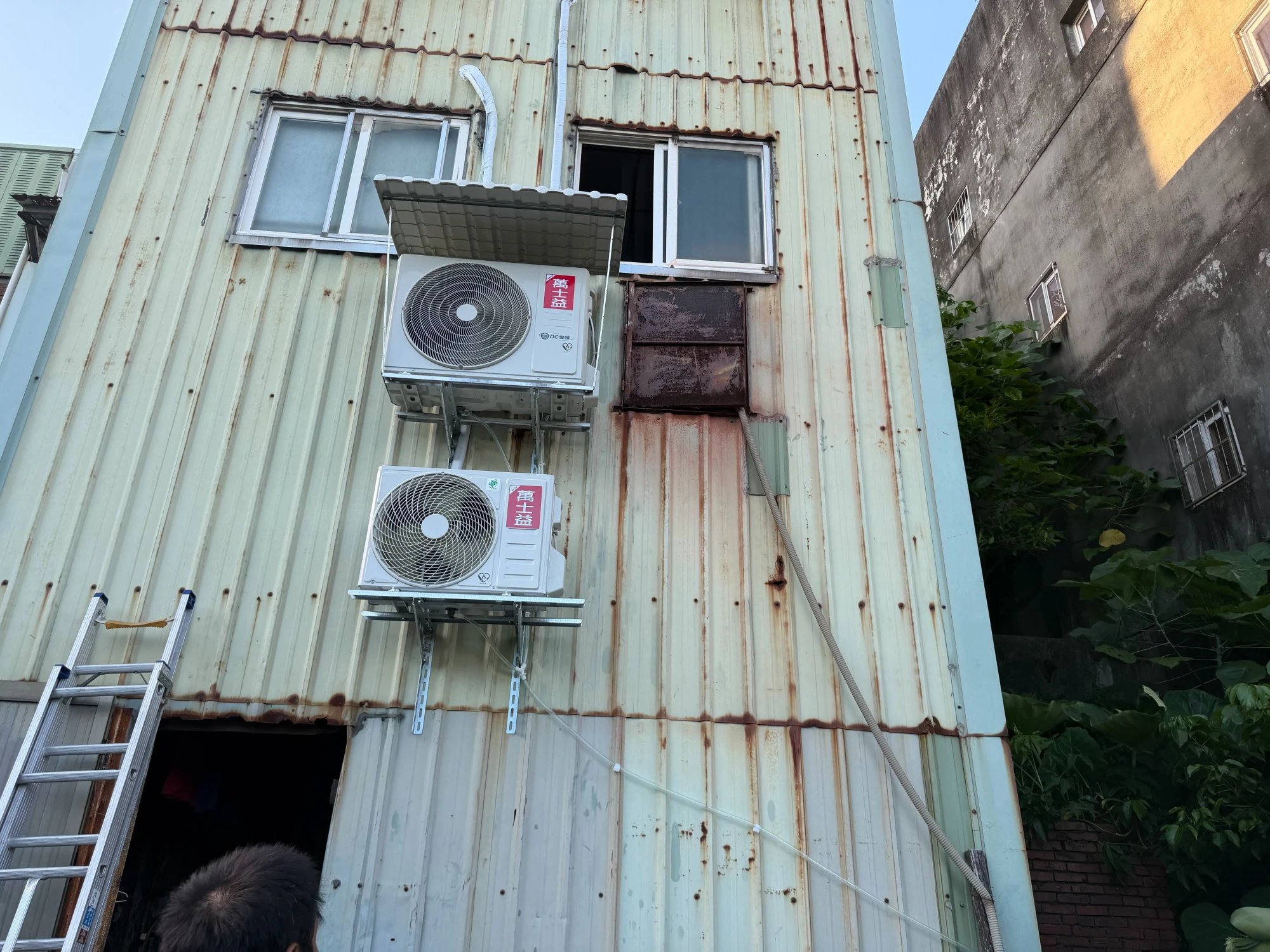新北市鶯歌區-分離式冷氣安裝工程
