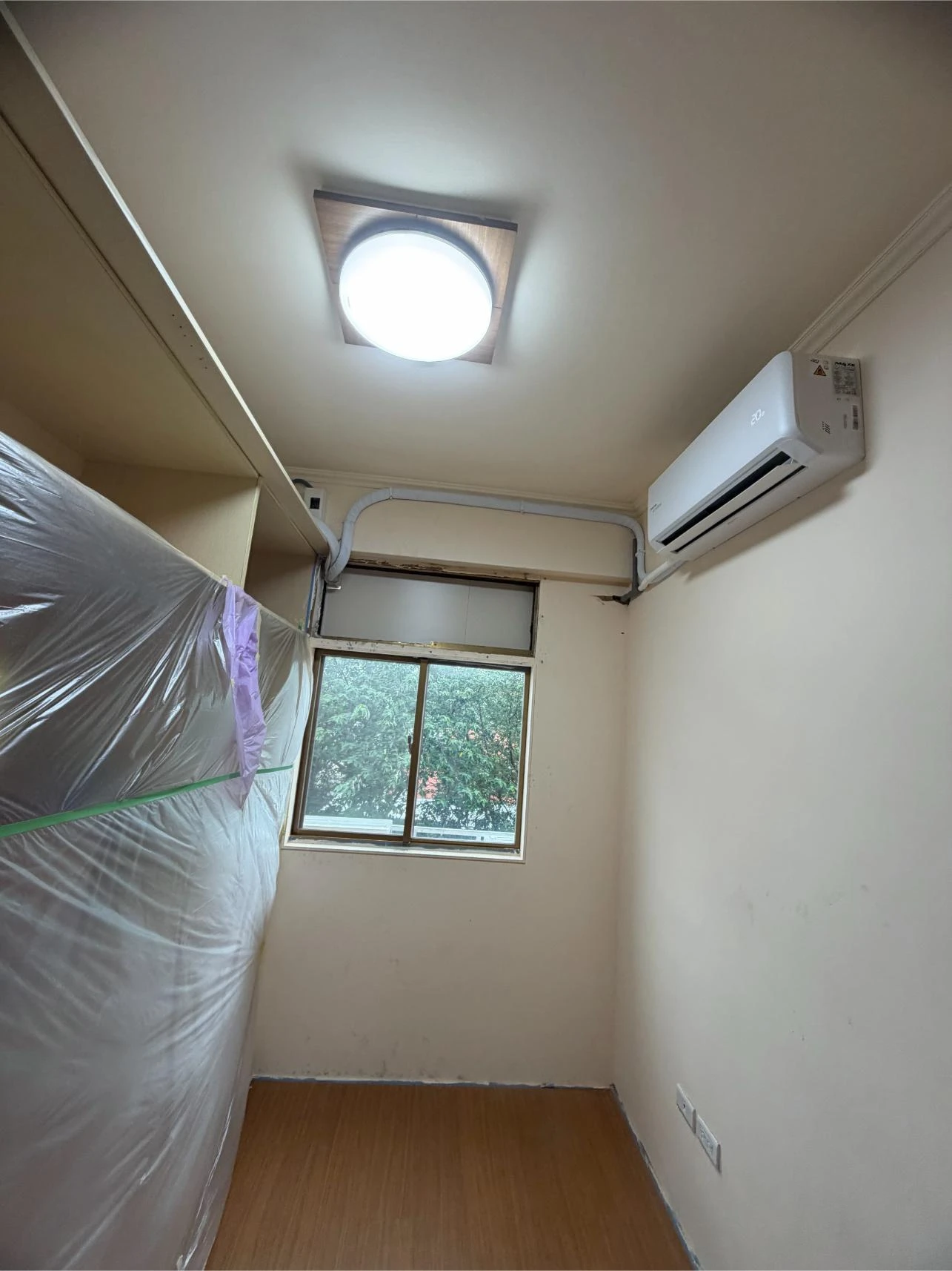 桃園是龍潭區-分離式冷氣安裝工程