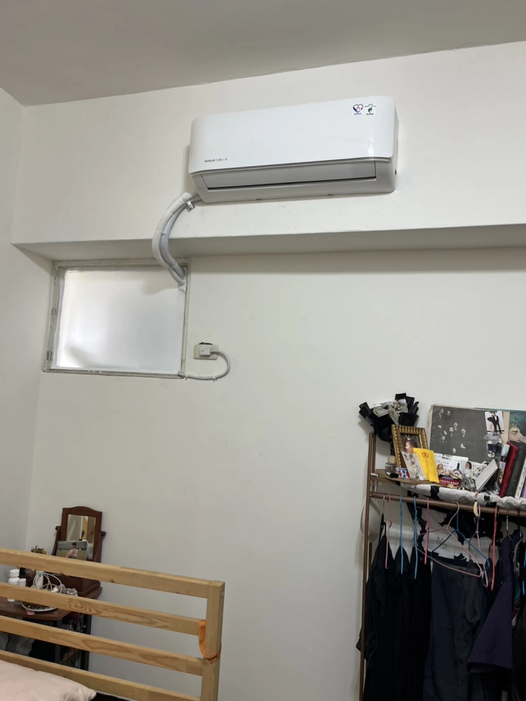 桃園市龜山區-分離式冷氣移機安裝工程
