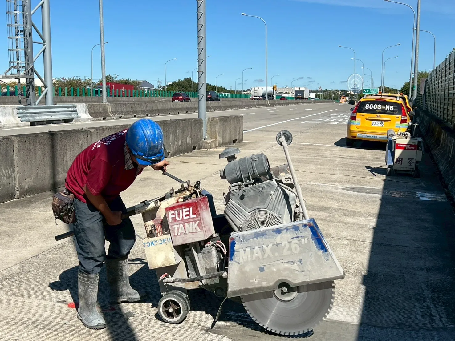 道路/地坪 切割工程— 混凝土地面的精準施工