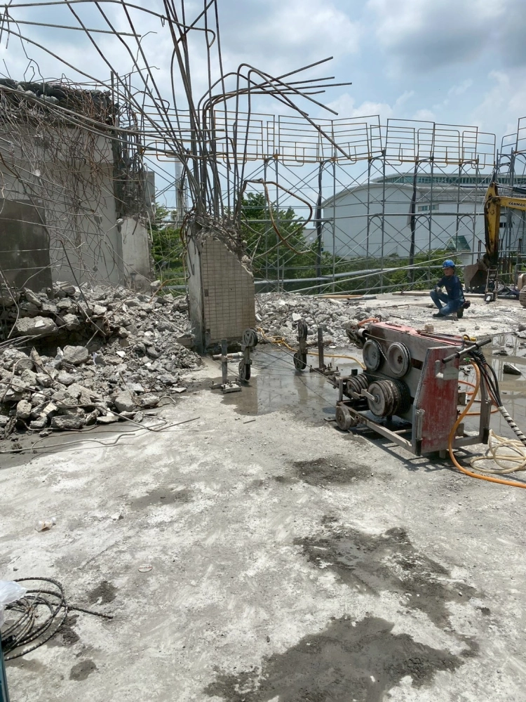 專業鑽石鏈鋸拆除