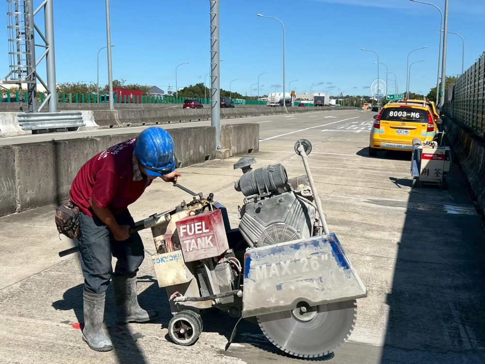 道路切割工程