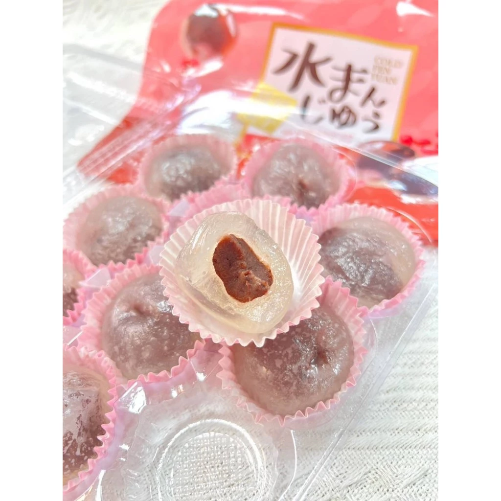 嚴選推薦 雪之戀 琉璃菓子1盒10入(紅豆)