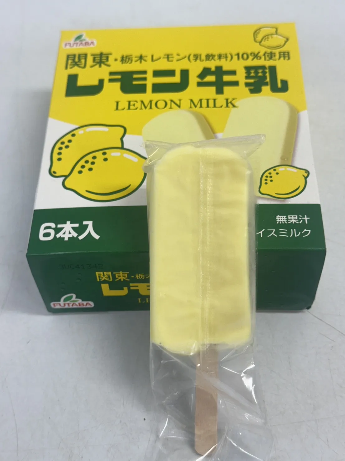 Futaba關東栃木檸檬?牛奶風味冰棒