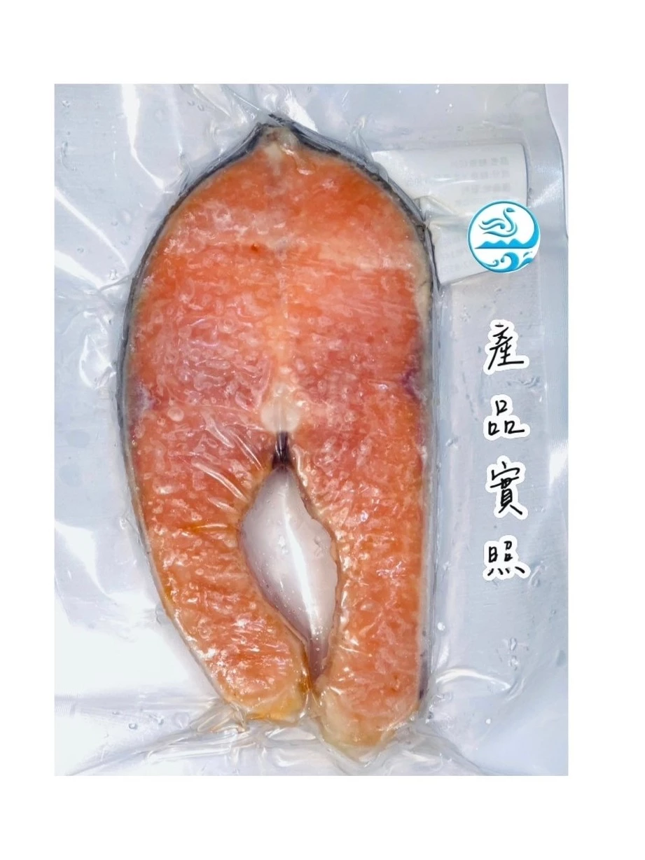 「【祥縈網】鮭魚切片|320g±10g不包冰/270g包冰35%|鮮嫩厚切鮭魚排|家庭料理必備」