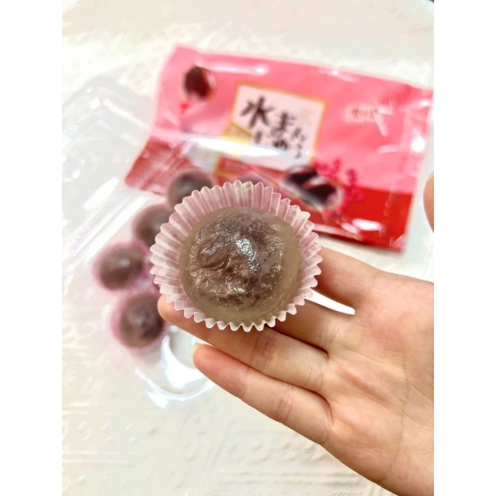 嚴選推薦 雪之戀 琉璃菓子1盒10入(紅豆)