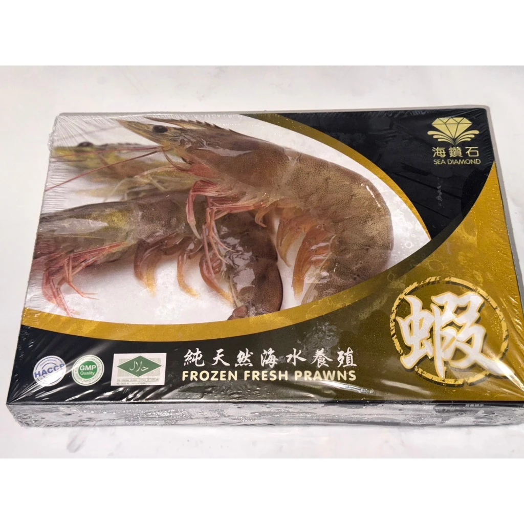 【東南亞21/25冷凍白蝦 600g】