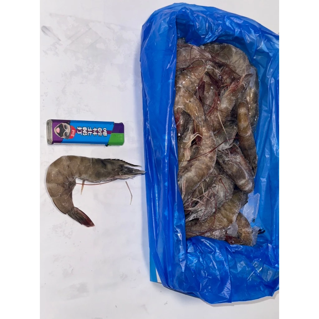 南美洲30/40冷凍白蝦800g