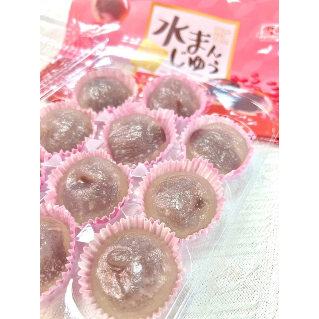 嚴選推薦 雪之戀 琉璃菓子1盒10入(紅豆)