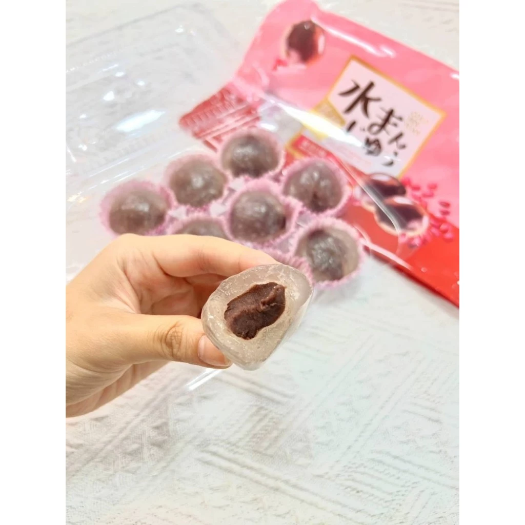 嚴選推薦 雪之戀 琉璃菓子1盒10入(紅豆)
