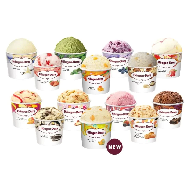 Haagen-Dazs哈根達斯 迷你杯冰淇淋 100ml隨機出清