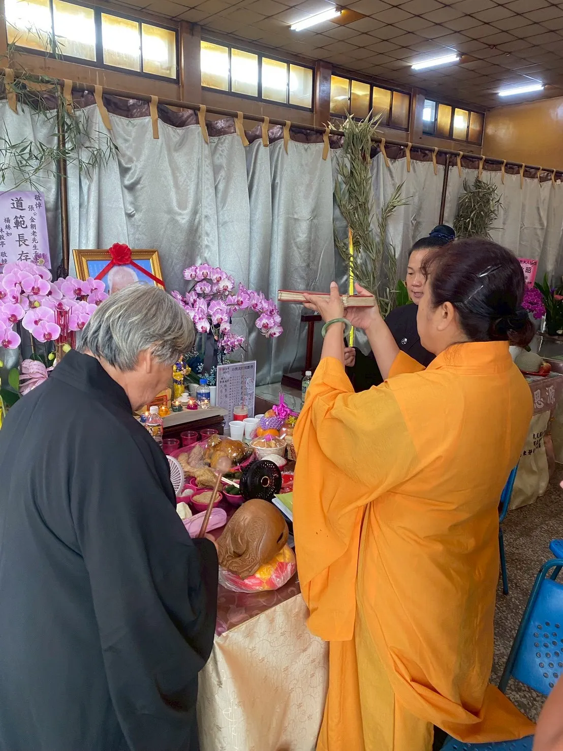 頭七藥懺誦經儀式