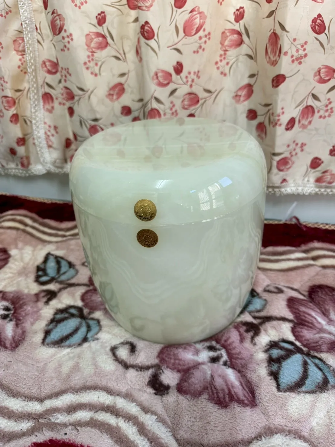 伊朗青玉追加款骨灰甕