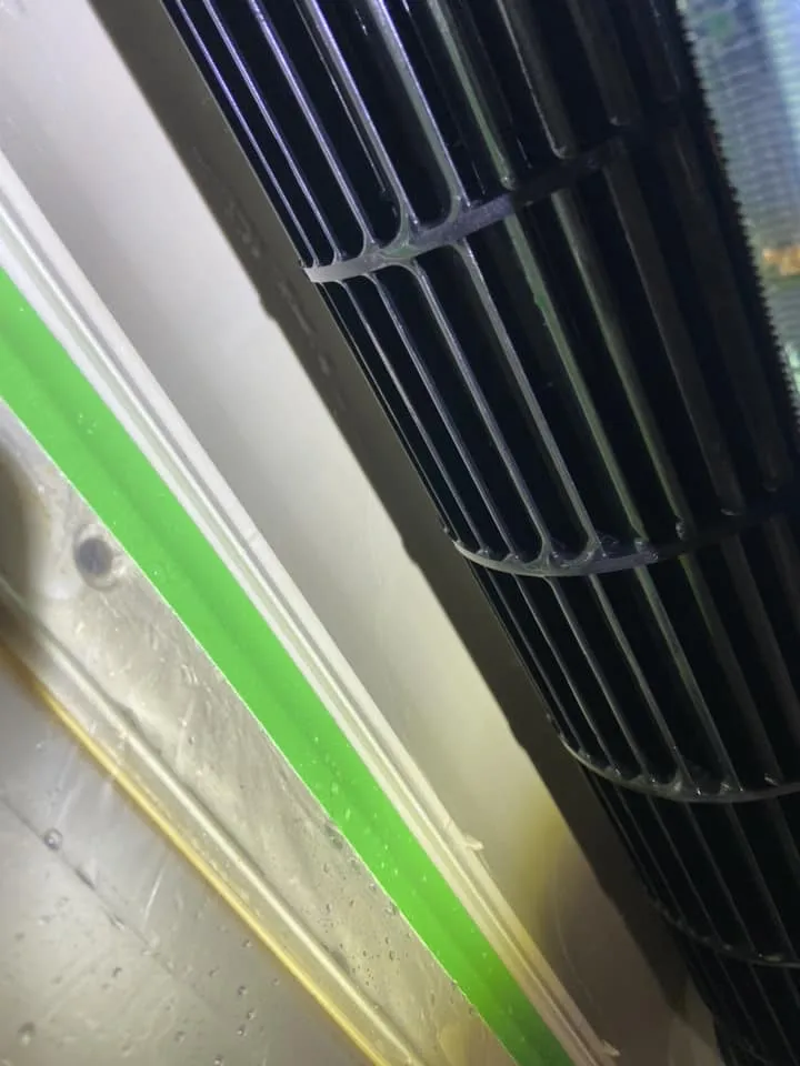 免費幫岳父家清洗冷氣，苦命勞工啊！