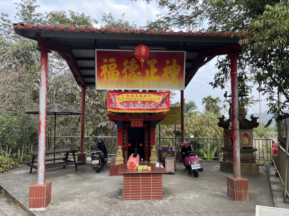 鹿谷鄉文昌段露營場工程施工