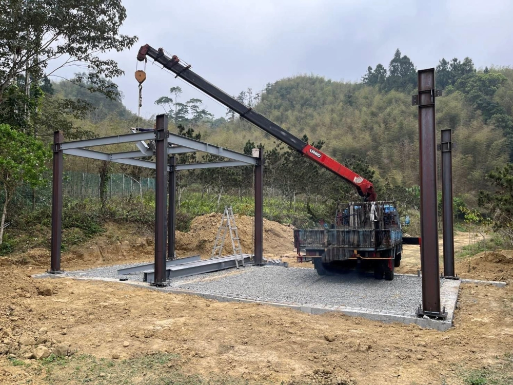 115.3.22鋼骨組裝