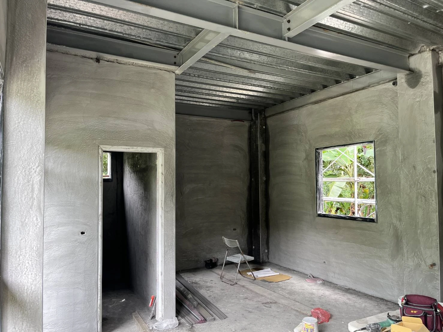 鹿谷鄉文昌段露營場工程施工