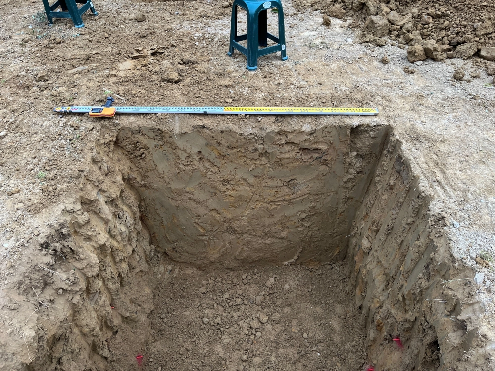 鹿谷鄉文昌段露營場工程施工