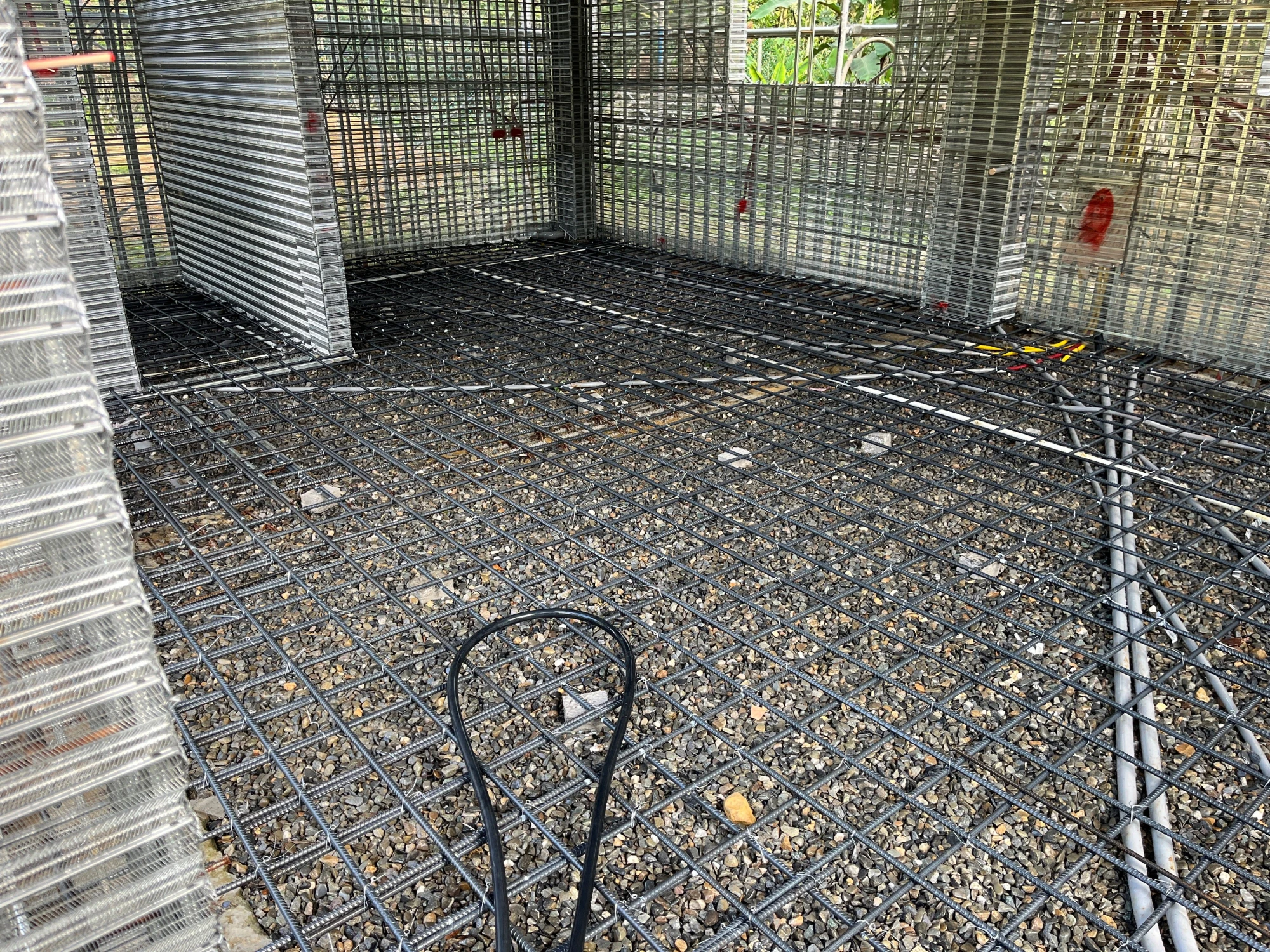 鹿谷鄉文昌段露營場工程施工