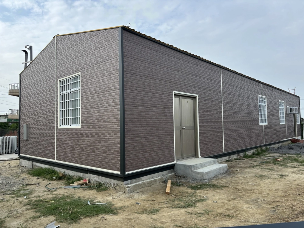 外牆藝術裝潢板施作