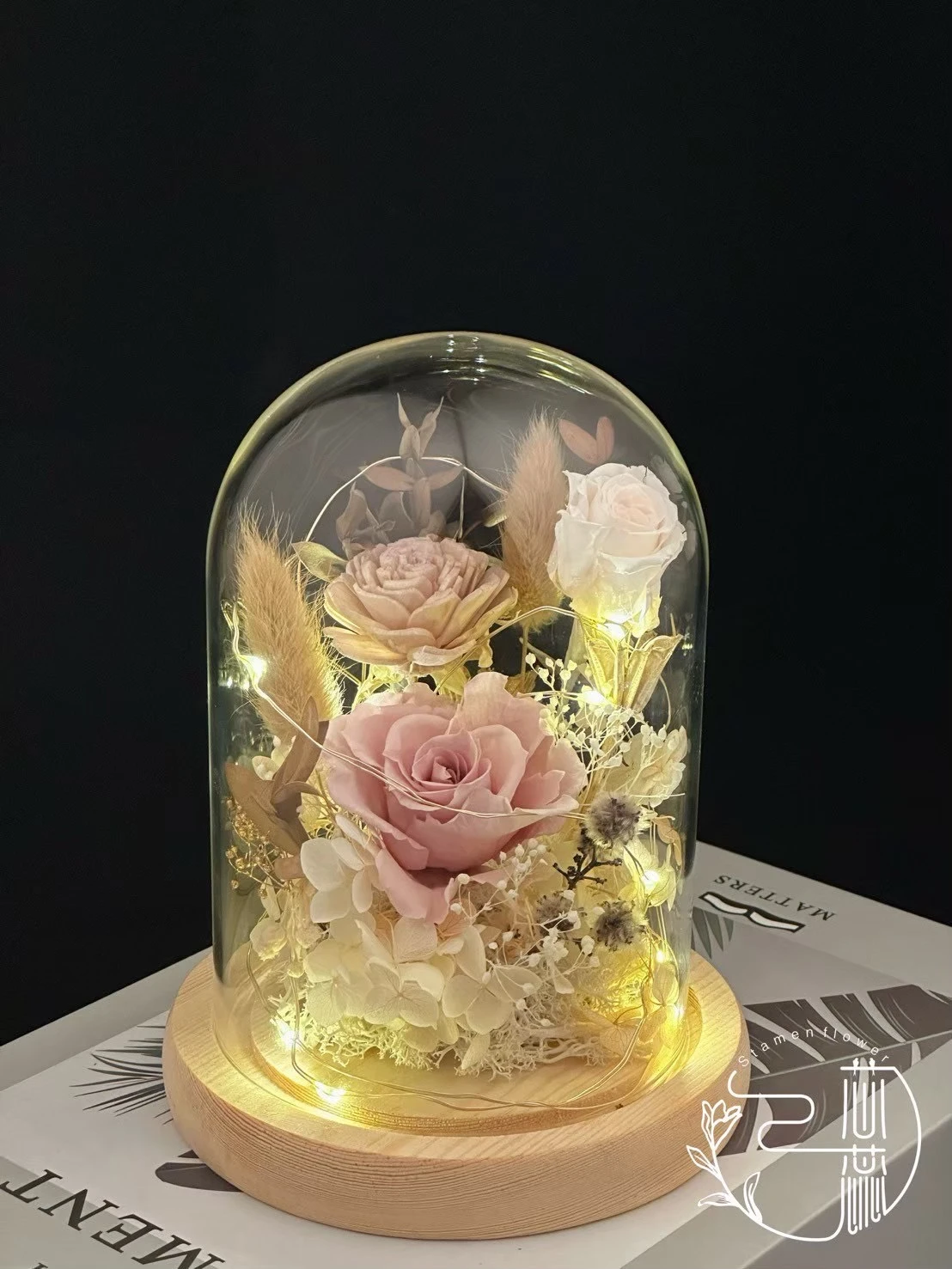 10*16cm長型玻璃花盅