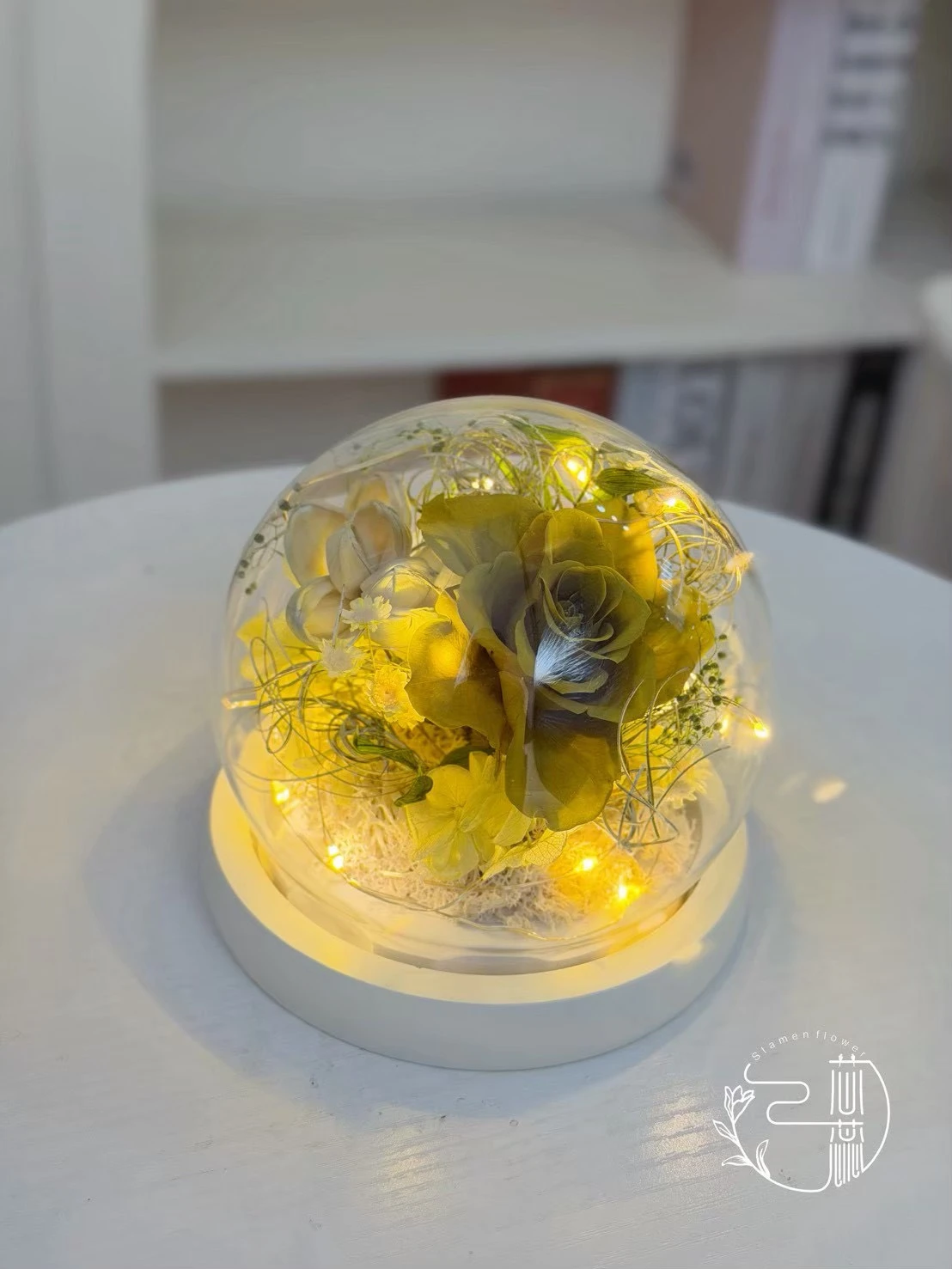 12cm/15cm圓球玻璃花盅