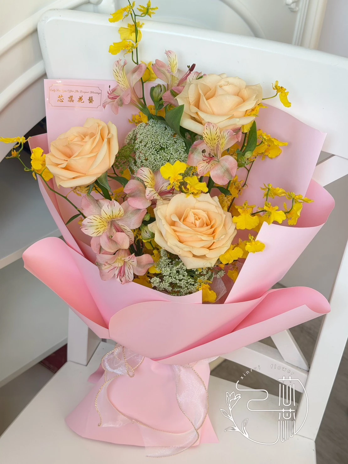 鮮花花束包裝/多層次花束包裝