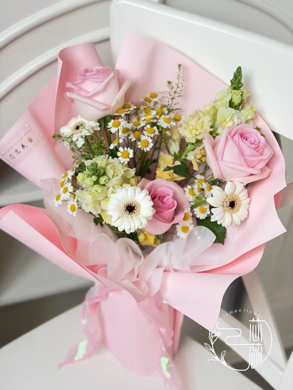 鮮花花束包裝/多層次花束包裝