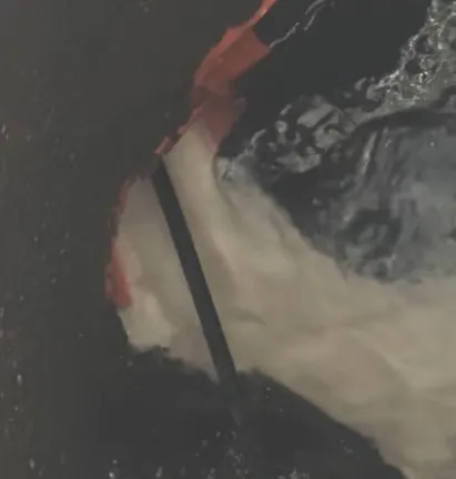 【影片】高壓水刀疏通施工