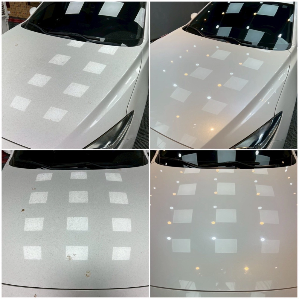 車輛施作前後對比