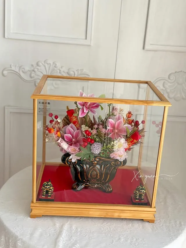 金虎爺花甕⁡