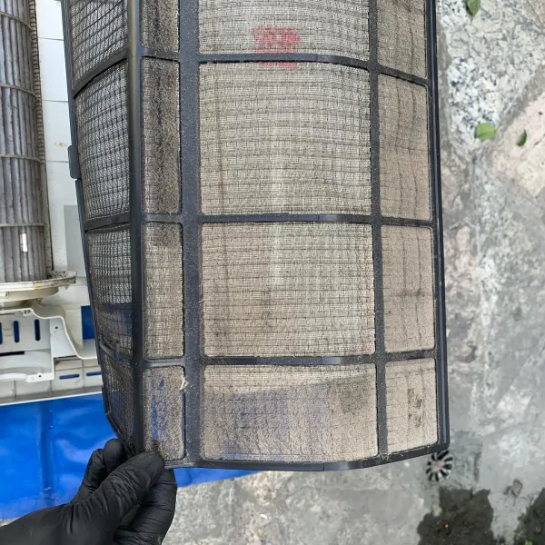 東元分離式冷氣清洗