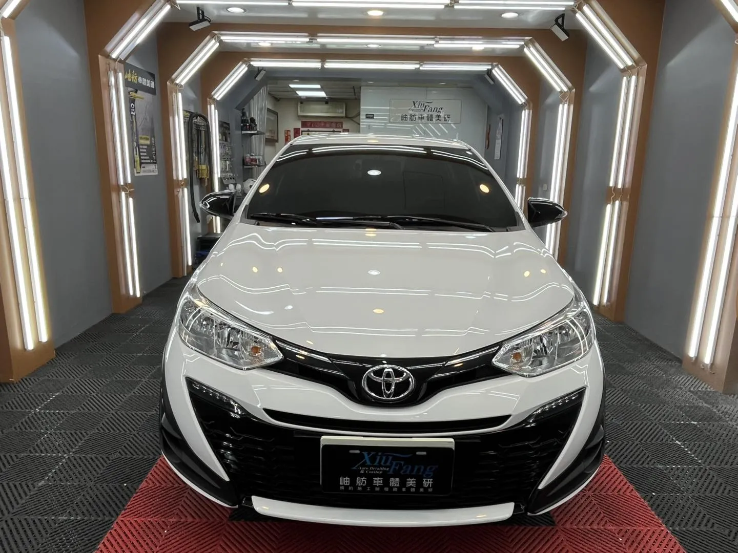 《TOYOTA YARIS｜車體鍍膜》台南車體鍍膜｜永康區車體鍍膜