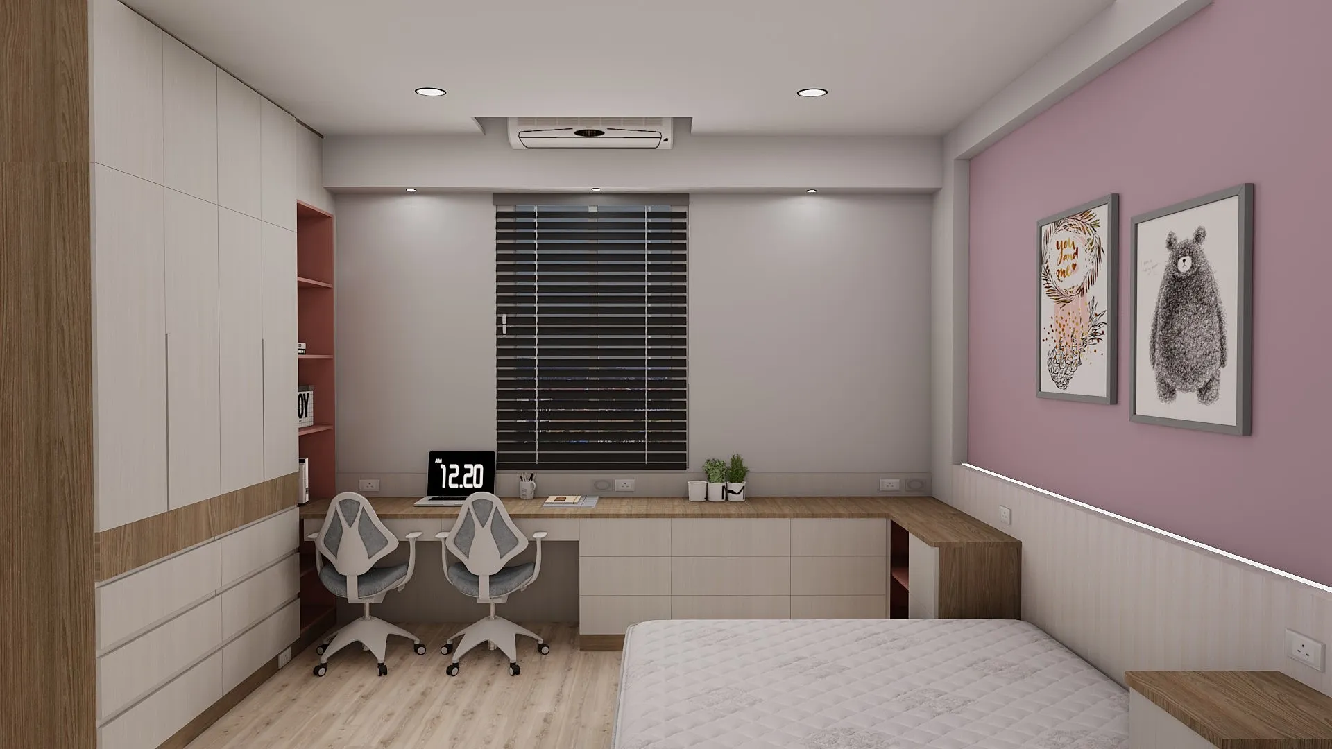 小坪數也能設計嗎？台南室內設計/台南室內設計公司/永康區增建廠房/永康區室內3D渲染設計
