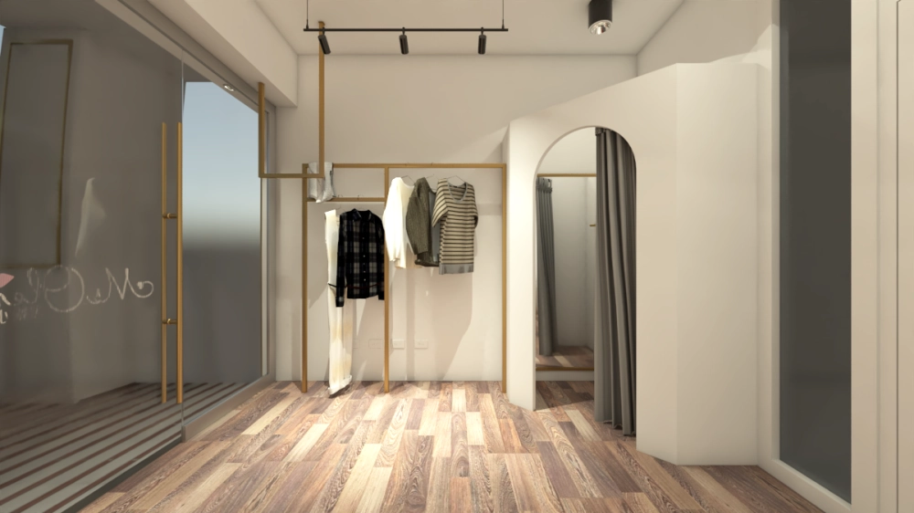 東區_服飾店設計-台南店面設計/高雄店面設計