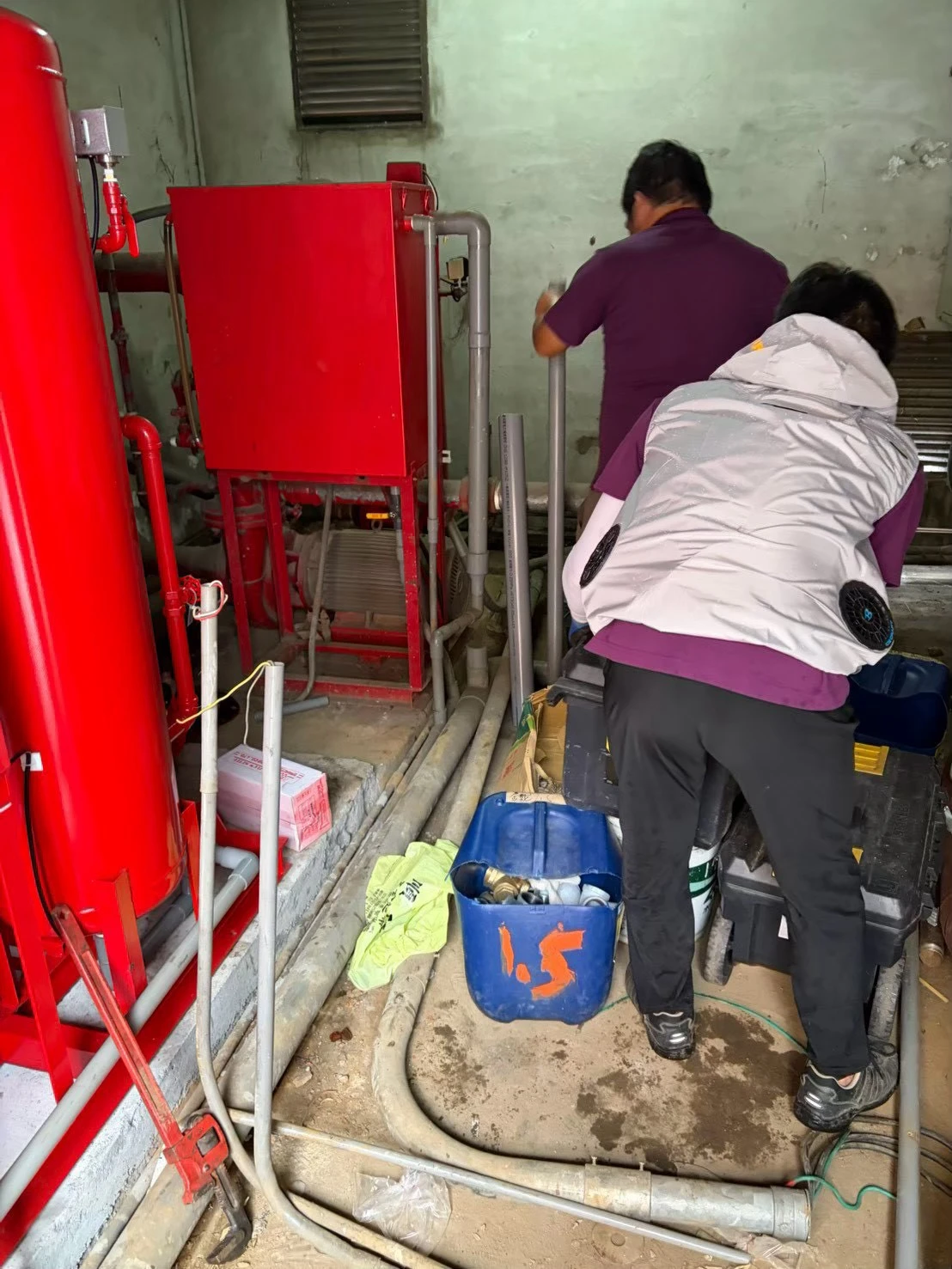消防泵浦汰換工程