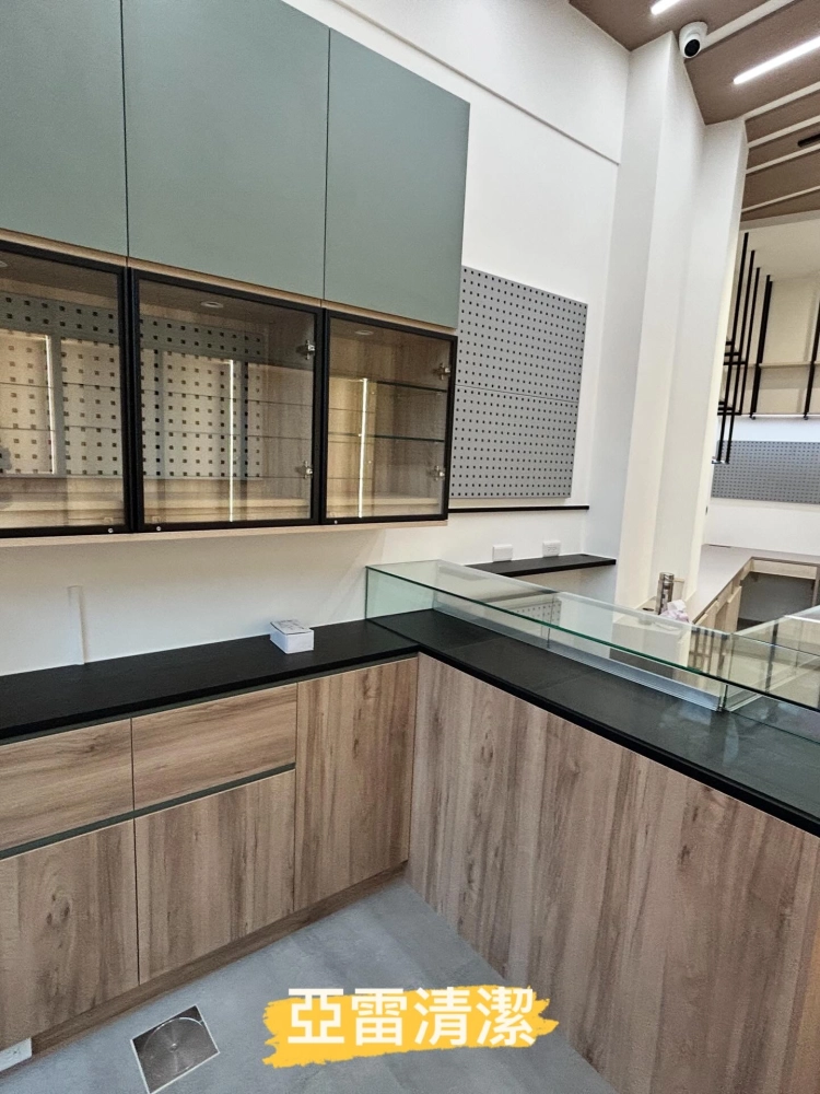 草屯店面裝潢後清潔