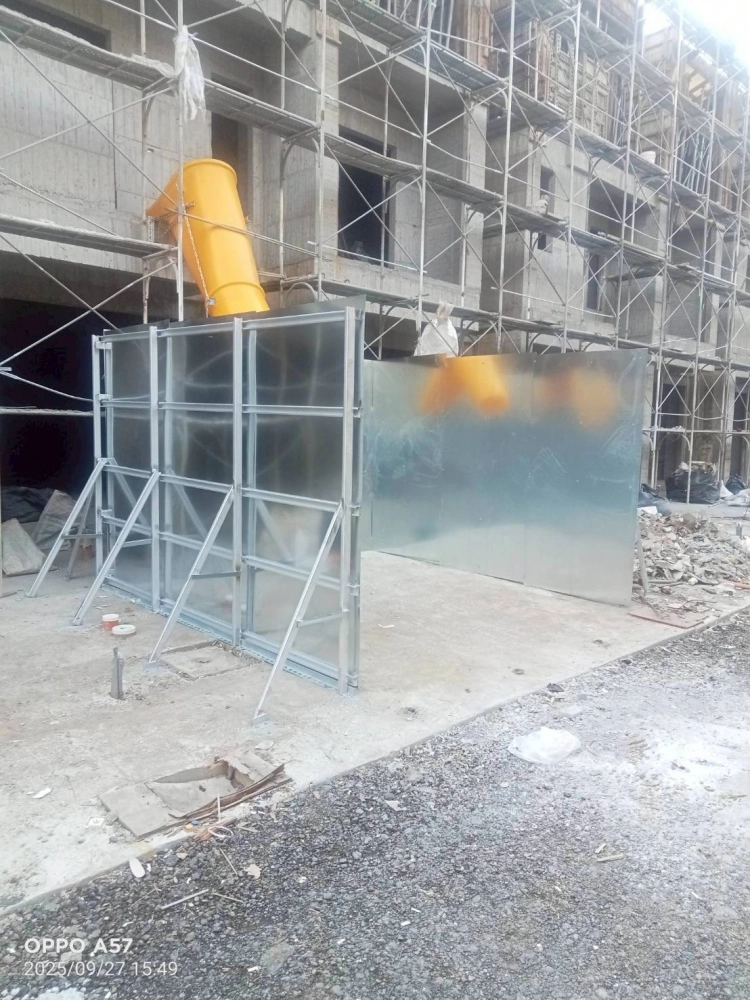 垃圾集中槽、電梯井垃圾斜槽（板）