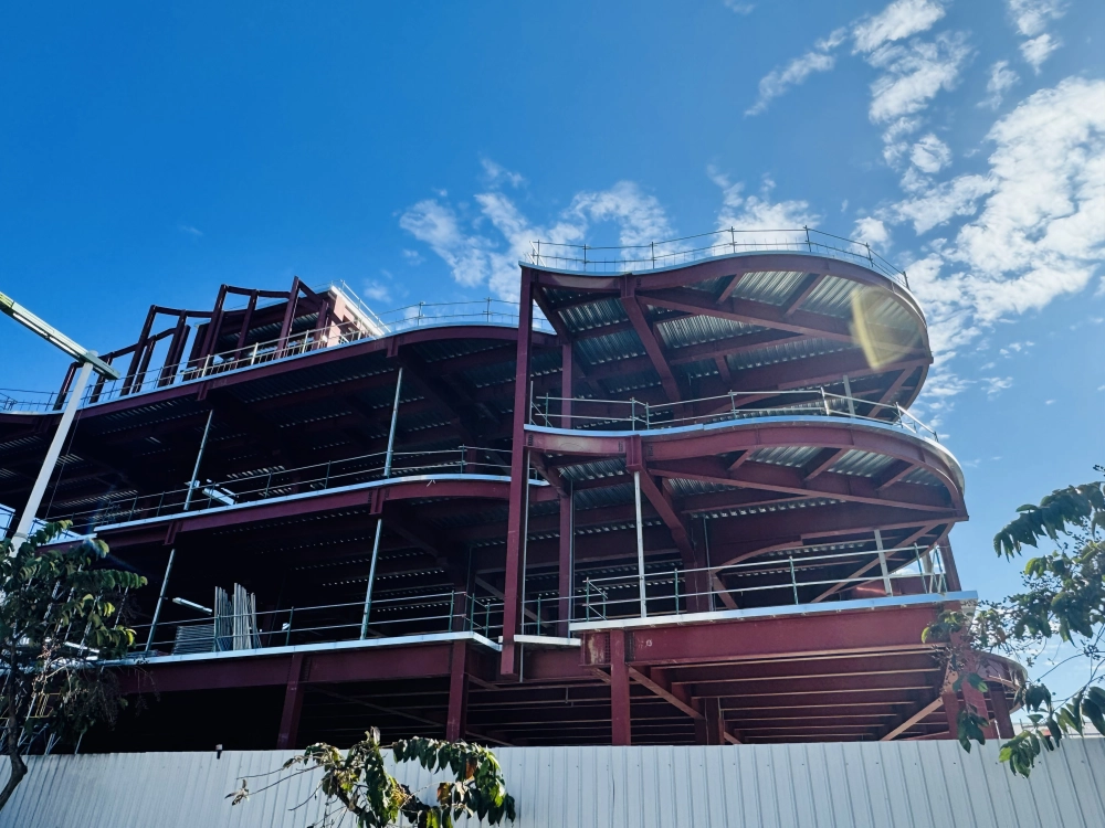 鋼構外圍、管道安全欄杆、鋼構樓梯扶手