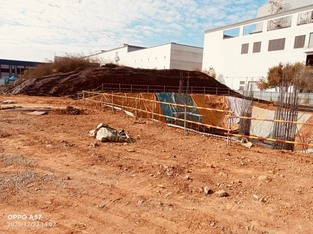 管道、開口護欄施工